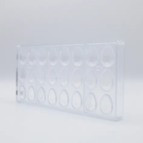 Chocolate Egg Mould; Smooth 33mm - each